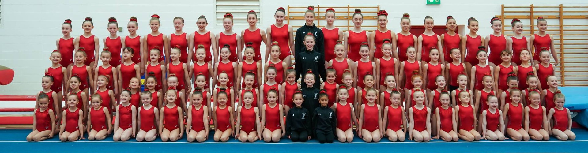 Liverpool Gymnastics Club group photo